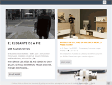 Tablet Screenshot of eleganciadospuntocero.com